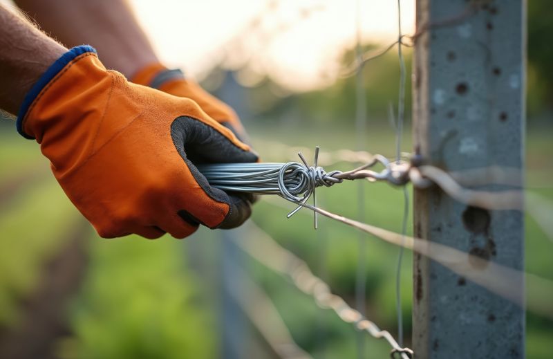 Barbed Wire Fencing